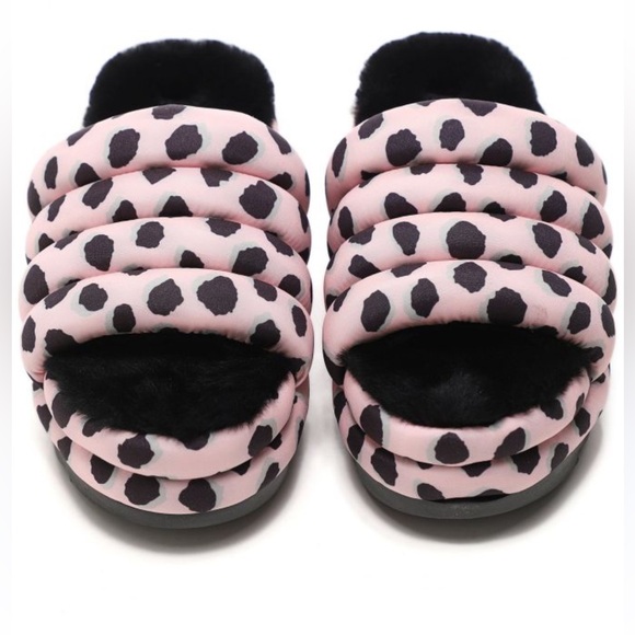 NWOB Ugg cheetah slipper/slides - Picture 2 of 8